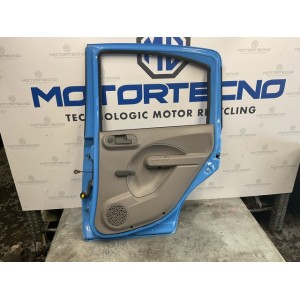 Sportello posteriore destro completo con piccola imperfezione blu,fiat panda anno 2005