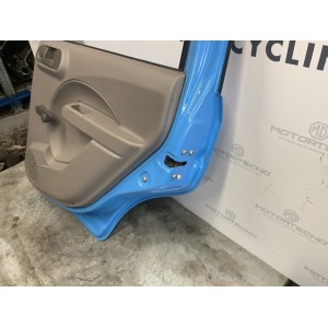 Sportello posteriore destro completo con piccola imperfezione blu,fiat panda anno 2005