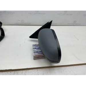 Specchietto retrovisore sinistro manuale grigio scuro, SKODA FABIA 2 PHASE 2 SK3247124