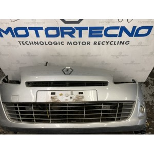 paraurti anteriore completo di sensori e fendinebbia Renault grand scenic 3 modello 09-13 grigio