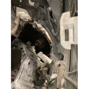paraurti anteriore completo di sensori e fendinebbia Renault grand scenic 3 modello 09-13 grigio