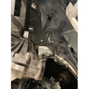 paraurti anteriore completo di sensori e fendinebbia Renault grand scenic 3 modello 09-13 grigio