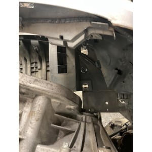 paraurti anteriore completo di sensori e fendinebbia Renault grand scenic 3 modello 09-13 grigio