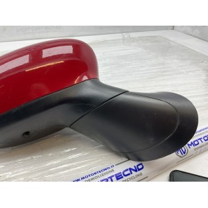 SPECCHIETTO RETROVISORE DESTRO FIAT 500 Serie E3021047 (07 14) rosso