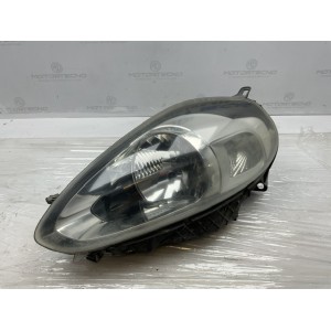 51855644 FARO PROIETTORE SX H4 FIAT PUNTO EVO FONDO CROMO NERO 10/2009-  VALEO
