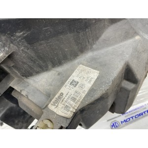 51855644 FARO PROIETTORE SX H4 FIAT PUNTO EVO FONDO CROMO NERO 10/2009-  VALEO