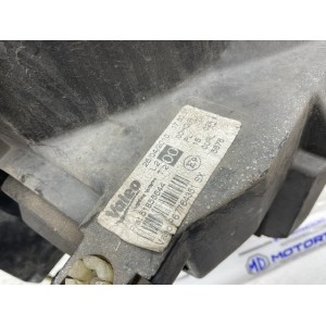 51855644 FARO PROIETTORE SX H4 FIAT PUNTO EVO FONDO CROMO NERO 10/2009-  VALEO