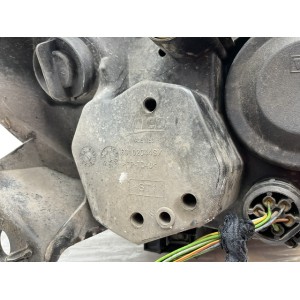 51855644 FARO PROIETTORE SX H4 FIAT PUNTO EVO FONDO CROMO NERO 10/2009-  VALEO