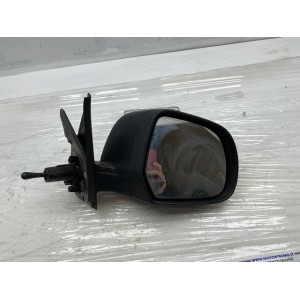 specchio SPECCHIETTO RETROVISORE DESTRO lato passeggero NISSAN Micra k12 restyling versione grande E20209190 (07 10) NERO neutro