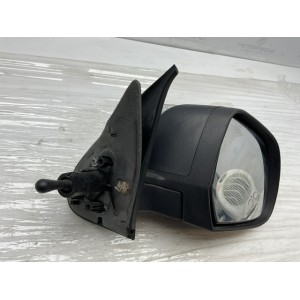 specchio SPECCHIETTO RETROVISORE DESTRO lato passeggero NISSAN Micra k12 restyling versione grande E20209190 (07 10) NERO neutro