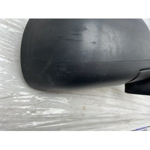 specchio SPECCHIETTO RETROVISORE DESTRO lato passeggero NISSAN Micra k12 restyling versione grande E20209190 (07 10) NERO neutro