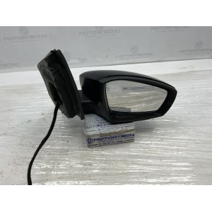 SPECCHIETTO RETROVISORE DESTRO VOLKSWAGEN Polo 5° Serie E9024483 (09 17) NERO 6 fili