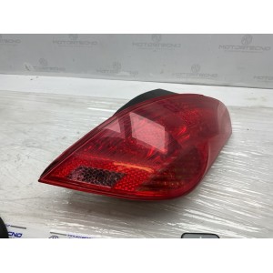 Fanale Posteriore Destro senza porta lampada peugeot 308 2007 - 2011