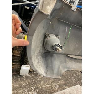 Paraurti posteriore grigio Chevrolet Matiz