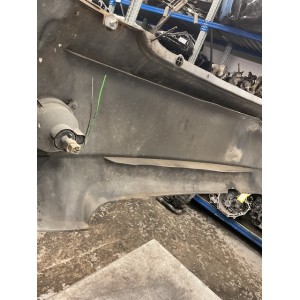 Paraurti posteriore grigio Chevrolet Matiz