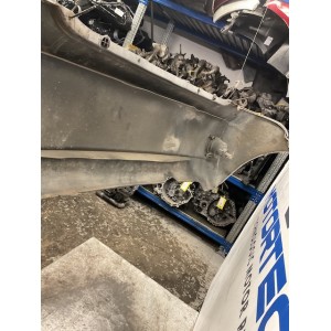 Paraurti posteriore grigio Chevrolet Matiz