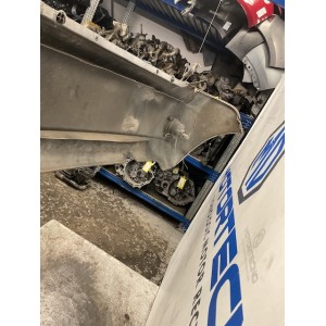 Paraurti posteriore grigio Chevrolet Matiz