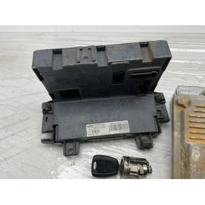 Kit ECU chiave accensione CENTRALINA MOTORE FIAT Panda 169 2° Serie 51833809 Diesel 1300 multijet mjt (03 11) impianto FPT