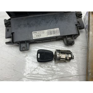 Kit ECU chiave accensione CENTRALINA MOTORE FIAT Panda 169 2° Serie 51833809 Diesel 1300 multijet mjt (03 11) impianto FPT