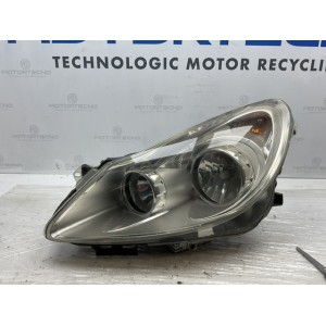 FARO FANALE PROIETTORE ANTERIORE SINISTRO SX CONDUCENTE OPEL Corsa D 13186381 A13DTE 2007-2011
