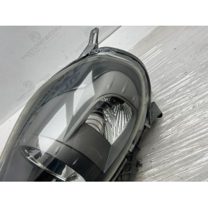 Faro fanale anteriore sinistro sx conducente , Fiat punto Evo fondo scuro con spinotto viola
