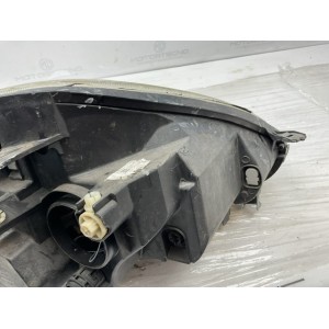 Faro fanale anteriore sinistro sx conducente , Fiat punto Evo fondo scuro con spinotto viola