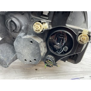 Faro fanale anteriore sinistro sx conducente , Fiat punto Evo fondo scuro con spinotto viola