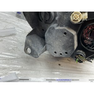 Faro fanale anteriore sinistro sx conducente , Fiat punto Evo fondo scuro con spinotto viola