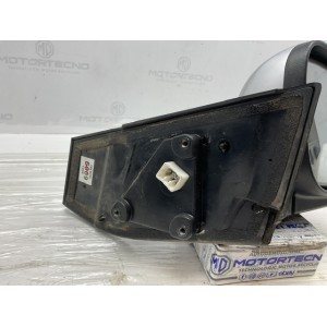 Specchietto retrovisore esterno destro dx lato passeggero Chevrolet Spark 2009 2016 Grigio metallizzato 5 pin