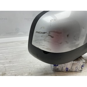 Specchietto retrovisore esterno destro dx lato passeggero Chevrolet Spark 2009 2016 Grigio metallizzato 5 pin