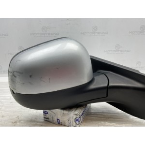 Specchietto retrovisore esterno destro dx lato passeggero Chevrolet Spark 2009 2016 Grigio metallizzato 5 pin