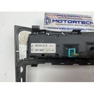 PULSANTIERA ALZAVETRI CENTRALE MERCEDES Classe A  in radica W168 1° Serie 1688203810 (97 01)