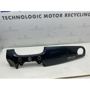 Rivestimento modanatura cruscotto blu metallizzato Fiat 500 dal 2007 al 2015 Cod 735605041