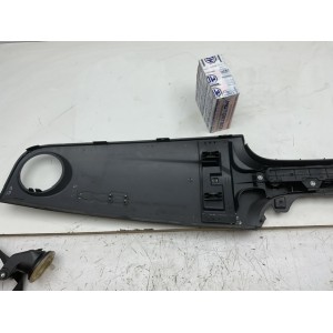 Rivestimento modanatura cruscotto blu metallizzato Fiat 500 dal 2007 al 2015 Cod 735605041