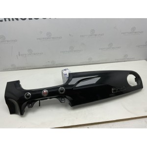 Rivestimento modanatura cruscotto nero lucido Fiat 500 dal 2007 al 2015 Cod 735605041