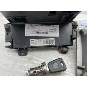 Kit CHIAVE ACCENSIONE ECU CENTRALINA MOTORE FIAT Panda 169 2° Serie 51798638 Benzina 1200 (03 11)
