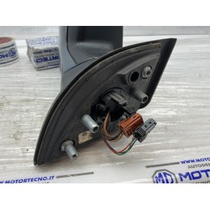 Specchio SPECCHIETTO Retrovisore Dx DESTRO Passeggero Elettrico  7 fili blu COBALTO Peugeot Partner-CITROEN BERLINGO 2008 - 2013