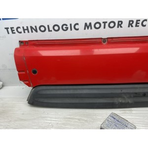 Paraurti posteriore centrale smart 450 rosso 1997-2007