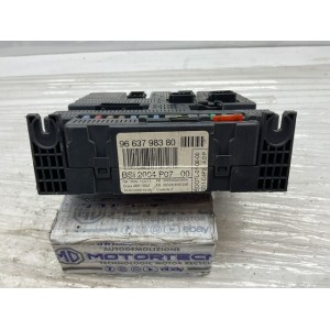 Modulo fusibile BODY COMPUTER  BSI Citroen C3 Pluriel 2008 9663798380 Modulo fusibile Citroen C3 Pluriel 2008 9663798380
