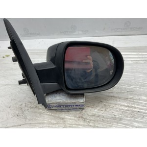 SPECCHIO SPECCHIETTO ELETTRICO DESTRO DX 7 PIN RENAULT CLIO 2009-2013 nero RESTYLING