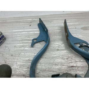 CERNIERE COFANO ANTERIORE DESTRA DX E SINISTRA SX FIAT 500 Serie 52009422 (07 14) azzurro