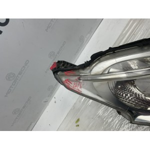 PROIETTORE FANALE FARO ANTERIORE DESTRO DX LENTICOLARE POSIZIONE LED PEUGEOT 208 NON RESTYLING   2012 2015