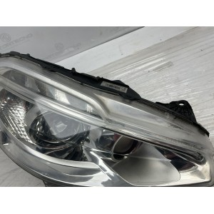 PROIETTORE FANALE FARO ANTERIORE DESTRO DX LENTICOLARE POSIZIONE LED PEUGEOT 208 NON RESTYLING   2012 2015