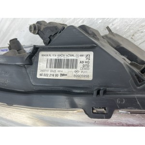 PROIETTORE FANALE FARO ANTERIORE DESTRO DX LENTICOLARE POSIZIONE LED PEUGEOT 208 NON RESTYLING   2012 2015