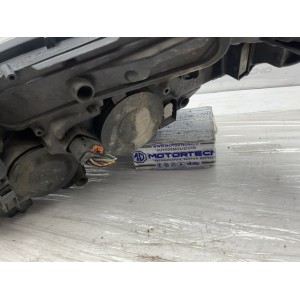 PROIETTORE FANALE FARO ANTERIORE DESTRO DX LENTICOLARE POSIZIONE LED PEUGEOT 208 NON RESTYLING   2012 2015