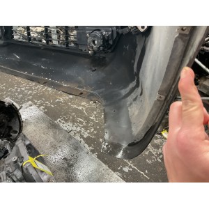 PARAURTI ANTERIORE COMPLETO FIAT Punto EVO GRIGIO ANTRACITE (09  12)