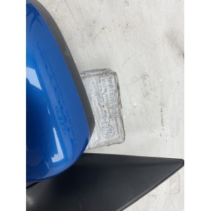 SPECCHIETTO RETROVISORE DESTRO DX PER HYUNDAI I10 MANUALE  2° SERIE E4022889 (11) blu elettrico