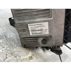 CENTRALINA MOTORE ECU COMPLETA DI GABBIA  BOX  BATTERIA FIAT 500 Serie 51839153 199B1000 Diesel 1300 (07 14)