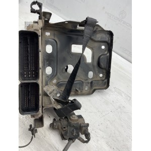 CENTRALINA MOTORE ECU COMPLETA DI GABBIA  BOX  BATTERIA FIAT 500 Serie 51839153 199B1000 Diesel 1300 (07 14)