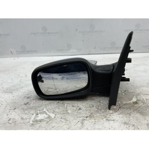 Specchietto SPECCHIO retrovisore sinistro sx Renault Clio elettrico 5 pin Serie (06-09) calotta nera